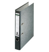 221105 Wolkenmarmor schwarz Ordner A4 52mm schmal