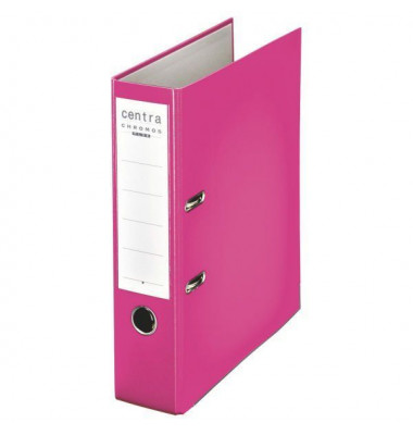 Ordner Chromos 230141, A4 80mm breit PP vollfarbig fuchsia