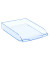 Briefablage Ice 1014720741 A4 / C4 blau-transparent Kunststoff stapelbar