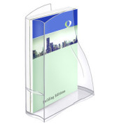 Stehsammler Ellypse 1003700111, A4+, transparent, Kunststoff, 83mm