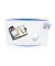 Schreibunterlage Ice Blue 1007700741 transparent/blau 64,2x43,8cm Kunststoff