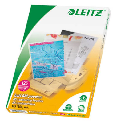 Laminierfolien iLAM Quality 33807, A5, 154x216mm, glänzend