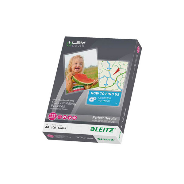 5411313338066 - Laminierfolien iLAM Quality 33806 A6 111x154mm 125mic x2 glänzend 5411313338066 100 Stück