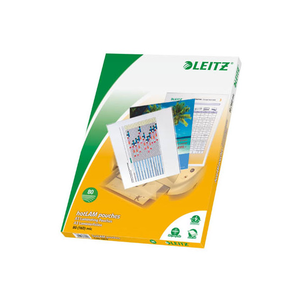 5411313338196 - Laminierfolien iLAM 33819 A3 Hoch-& Querformat Stärke 125 µm L 98 x B 68 mm PET farblos 100 Stück