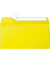 Designbriefumschlag Pollen 5565C, Din Lang, haftklebend, 120g, sonnengelb