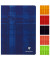 Notizbuch 63682C, farbig sortiert, A5, kariert, 90g, 48 Blatt / 96 Seiten
