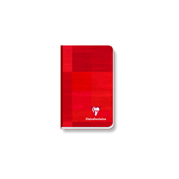 Clairefontaine Notizbuch 9592C, farbig sortiert, A7+, kariert, 90g, 96 Blatt / 192 Seiten 3663619001126 Clairefontaine
