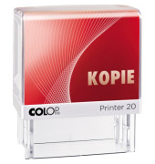 Textstempel Printer 20 mit Text "KOPIE" Kunststoff rot