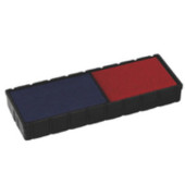 Stempelkissen E/12/2 blau/rot 2er
