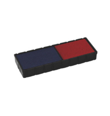 Stempelkissen E/12/2 blau/rot 2er Stempelkissen E/12/2 blau/rot 2er