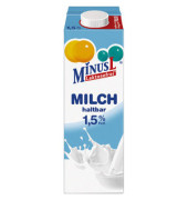 H-Milch 1,5% 1L laktosefrei fettarm Minus-L