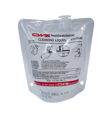 Reinigungsliquid 5970 für Toilettensitzreiniger 12 x 300 ml Reinigungsliquid 5970 für Toilettensitzreiniger 12 x 300 ml