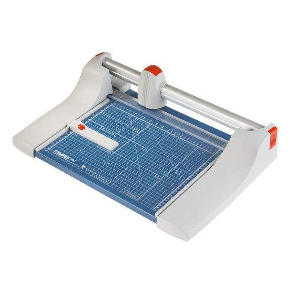 4007885004402 - Professional Rollenschneidemaschine DIN A4 360 mm Selbstschärfendes Stahl-Rundmesser Blau 35 Blatt