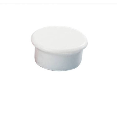 Haftmagnet 00.01.95513, Rund, 13mm &Oslash;, wei&szlig;, 100g