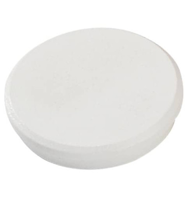 Haftmagnet 95532-21400, Rund, 32mm &Oslash;, wei&szlig;, 800g