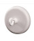 Haftmagnet 95861-20932, Rund mit Haken, 47mm &Oslash;, wei&szlig;, 15000g