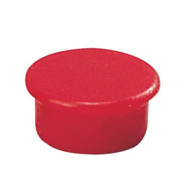 Magnete 13mm bis 100g rund rot