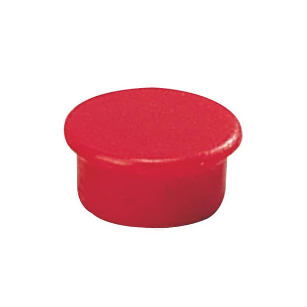 10 Stück Dahle Haftmagnet 00.03.95513, Rund, 13mm Ø, rot, 100g 4007885735139 Dahle