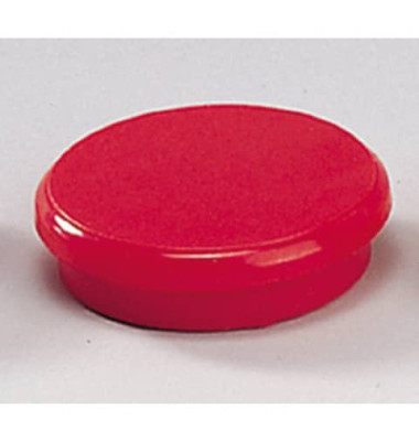 Magnete 24mm bis 300g rund rot