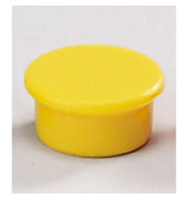 Magnete 13mm bis 100g rund gelb
