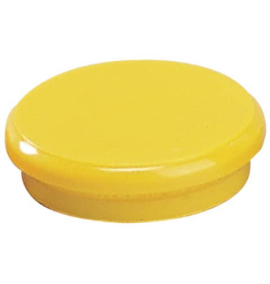 Magnete 24mm bis 300g rund gelb