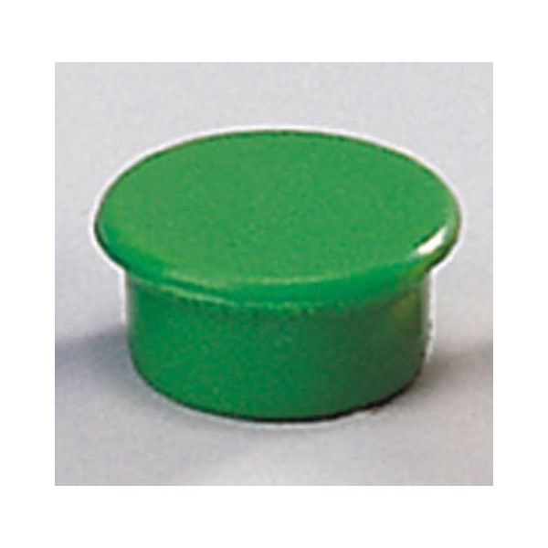 10 Stück Dahle Haftmagnet 00.05.95513, Rund, 13mm Ø, grün, 100g 4007885755137 Dahle