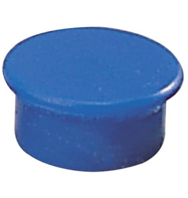Magnete 13mm bis 100g rund blau