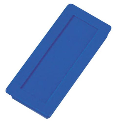 Magnete bis 1,0kg rechteckig blau