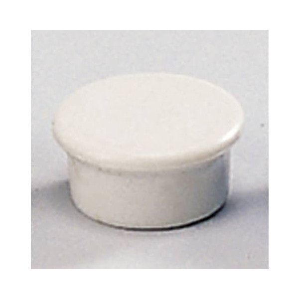 10 Stück Dahle Haftmagnet 00.08.95513, Rund, 13mm Ø, grau, 100g 4007885785134 Dahle