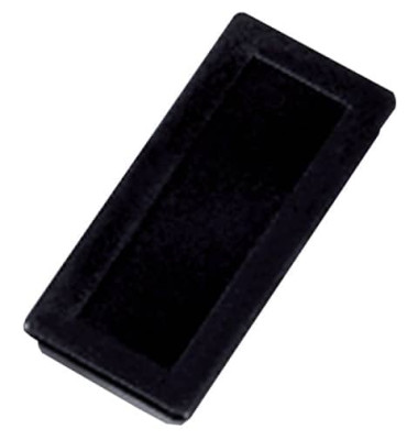 Haftmagnet 00.09.95850, rechteckig, 23x50mm, schwarz, 1kg