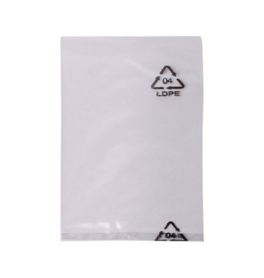Flachbeutel DEBABAG transparent 50µm 80x120mm 100 Stück Flachbeutel DEBABAG transparent 50µm 80x120mm 100 Stück