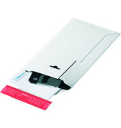 Versandtaschen Rigid CP012.02, B5+, ohne Fenster, selbstklebend, 58g, wei&szlig;