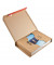 Buchverpackung Universal CP020.18 braun, f&uuml;r A3, innen 455x320x70mm, Kraftliner Wellpappe 1-wellig