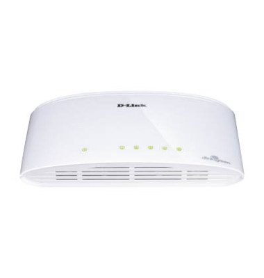 Switch DGS-1005D silber 10/100/1000 MBit/s