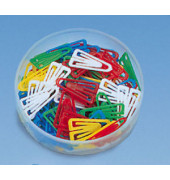 Plastik-Clip 1267, 25mm, Kunststoff farbig sortiert