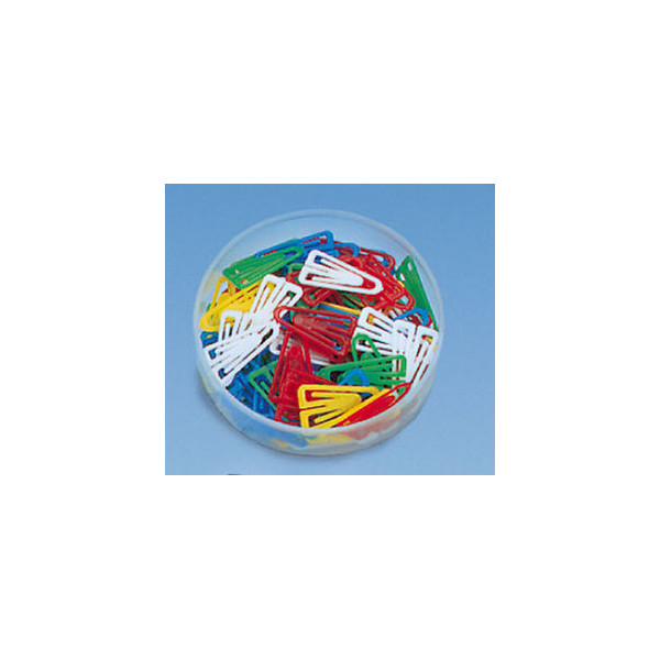 5 Stück WEDO Plastik-Clip 1267, 25mm, Kunststoff farbig sortiert 4001782001151 WEDO 1267 100 Stück