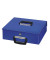 Geldkassette Universal 150 blau 355x275x100mm mit Griff vorn