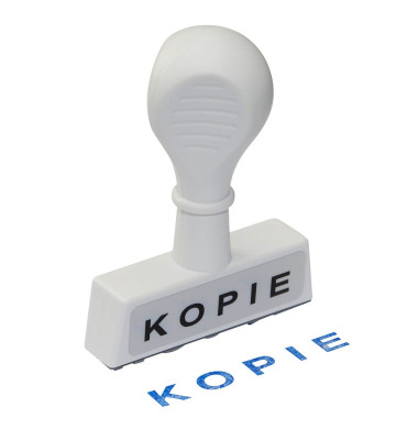 Stempel mit Text "KOPIE" weiß