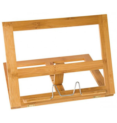 Buchständer braun Bambus Buchständer braun Bambus