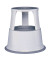 Rollhocker 2121 Stahl lichtgrau 44cm hoch 4,9kg