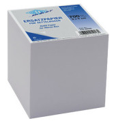 Zettelklotz 27026500, Nr 270, 90x90mm, lose, weiß, Papier, 700 Blatt