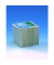 Zettelbox 270265016, 9,5x9,5x9,5cm, transparent, Kunststoff, inkl.: 700 Notizzettel