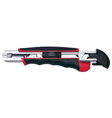 Cutter Auto-Load schwarz/rot 18mm Klinge 78418 Cutter Auto-Load schwarz/rot 18mm Klinge 78418