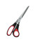 Schere 21cm schwarz/rot