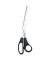 Schere 25cm schwarz rund