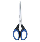 Schere Soft Cut 18cm Rechts-und Linksh.schwarz/blau