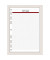 Notizpapier kariert für Timing 1 2014