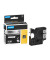 Rhino Schriftband 18485 9mm x 5,5m schwarz/metallisiert laminiert stark selbstklebend