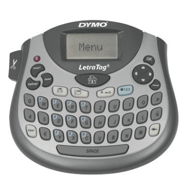 Beschriftungsgerät LT-100T silber für LT-Band Qwerzt-Tastatur 12mm