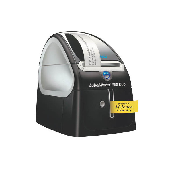 3501170838921 - DYMO LabelWriter 450 Duo Etikettendrucker | Professioneller 300 dpi Thermodirekt Etikettiergerät | Drucken Sie LW und D1 Etiketten
